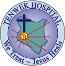 Tenwek Hospital — official emblem (We Treat, Jesus Heals)